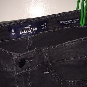 hollister low rise jean legging advanced stretch